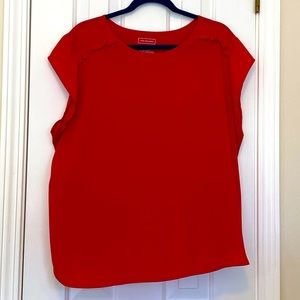 Red Van Heusen Blouse